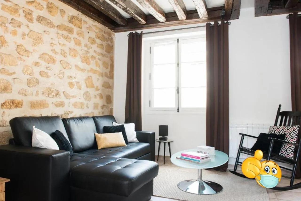 Marais Rosiers Loft - Menage Pro, Climatisation, Wifi Apartment Paris